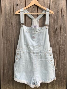 Levi's NWT Shortalls Denim Short Overalls XL